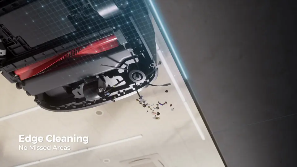 ET1: Del borde al interior del robot. Visualización del fabricante.